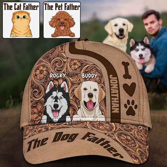 The Dog Father - Personalized Dog Classic Cap
