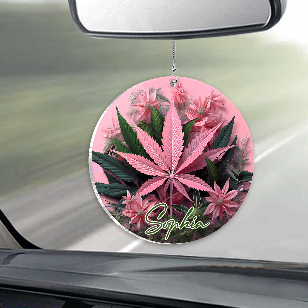 Pink In My Area – Personalisierter Weed-Autoanhänger