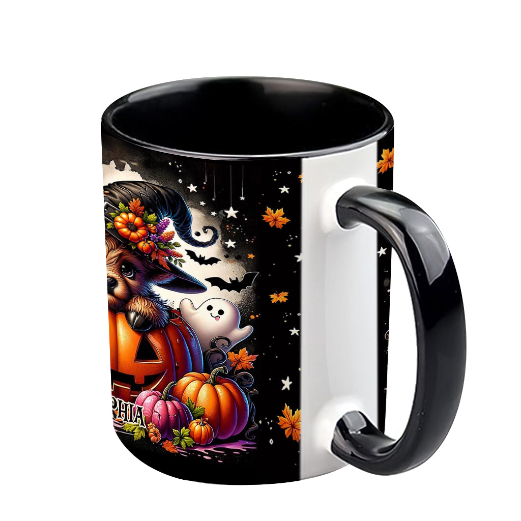 Spooky Little Baby Cow - Personalized Accent Mug