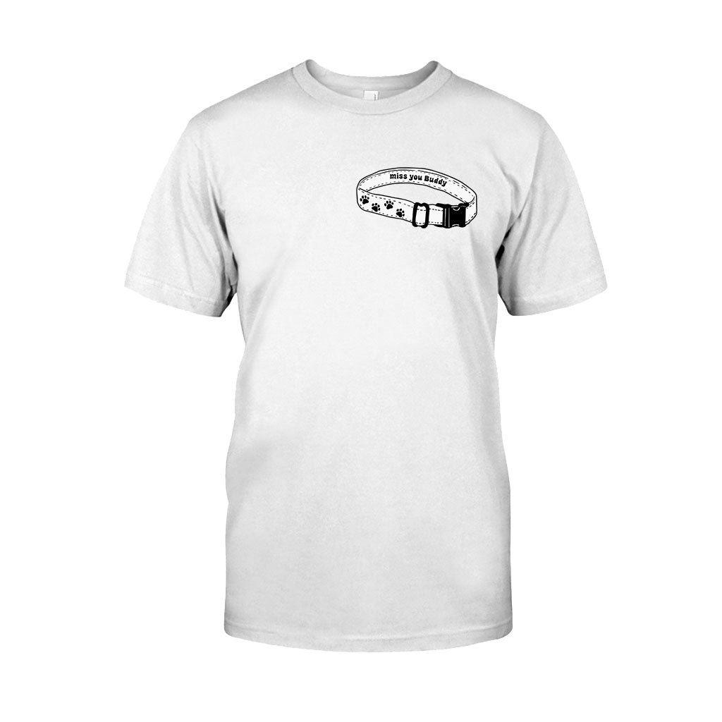 Collier « Tu me manques » - T-shirt et sweat à capuche personnalisés pour chien