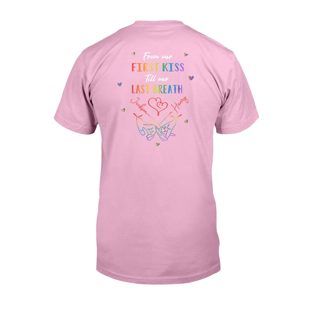 Ich halte dich fest – Personalisiertes LGBT-Unterstützungs-T-Shirt und Hoodie