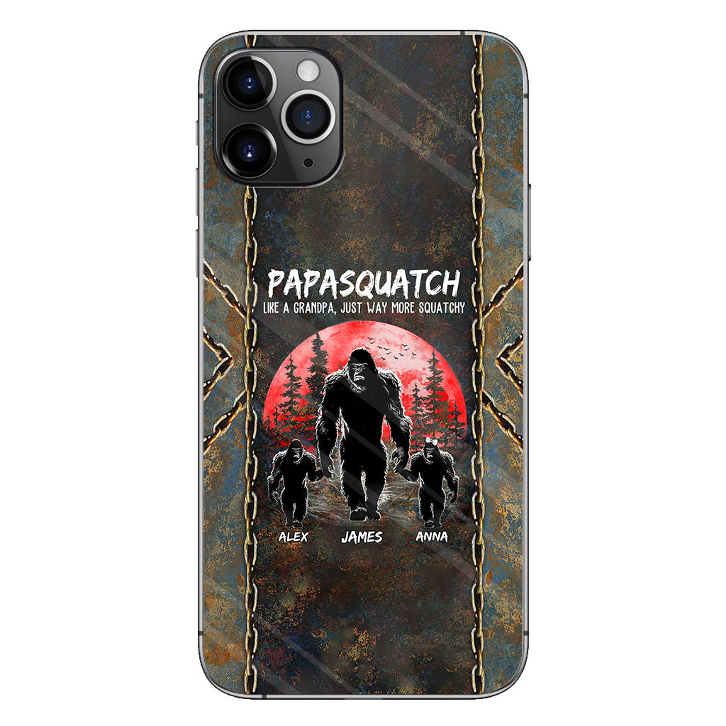 Grandpasquatch - Personalized Father Phone Case