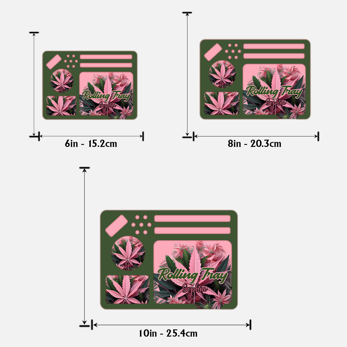 Panneau en bois personnalisé Pink 420 (2 couches)