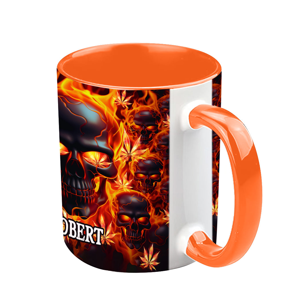 Libérez votre esprit - Mug personnalisé à motif cannabis