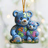 Mama Bear - Autism Awareness Ornament