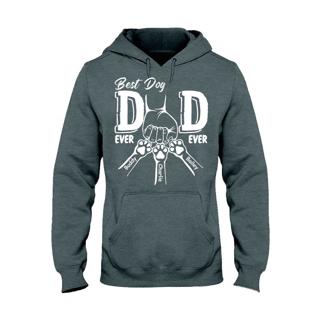 Meilleur papa de chien au monde - T-shirt et sweat à capuche personnalisés pour chien