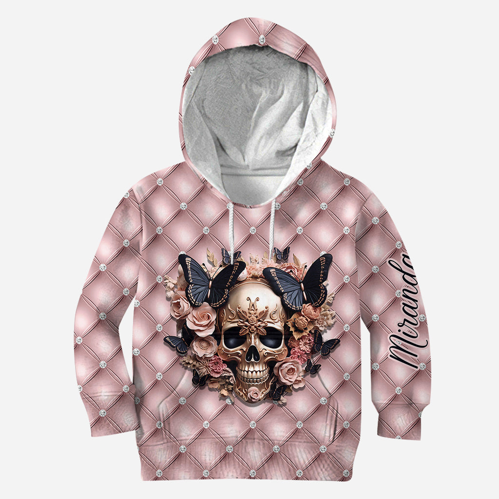 Fck This Fck That Fck You Fck Everything - Personalized Skull Hoodie and Leggings