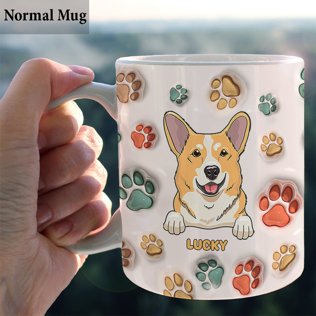 Ich bin mir ziemlich sicher, dass du mir gehörst - Personalisierte Hundetasse