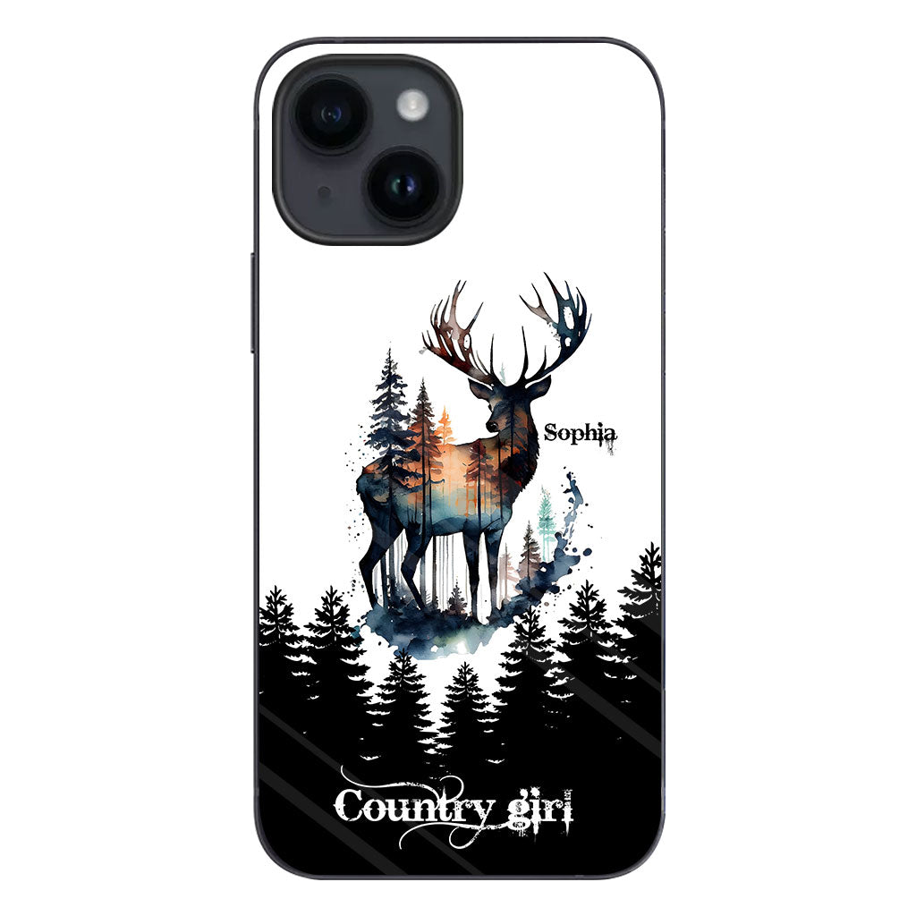Country Girl - Personalized Hunting Phone Case