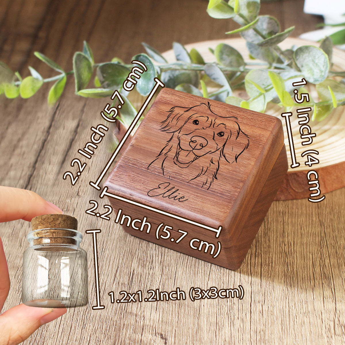 Tu me manques, petit pote ! – Souvenir personnalisé en fourrure pour chien