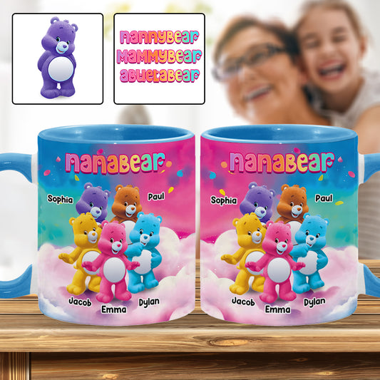 Nanabear - Personalized Grandma Accent Mug