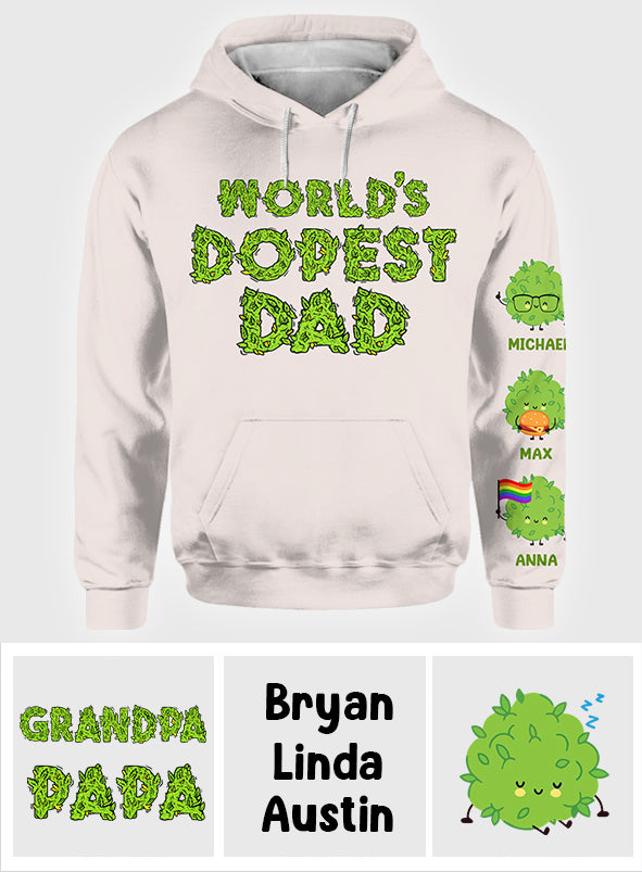 Dopest Dad Ever - Personalized Father All Over Shirt
