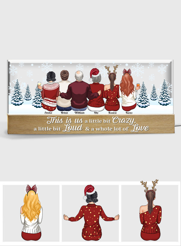 This Is Us - Personalized Family Custom LED Night Light