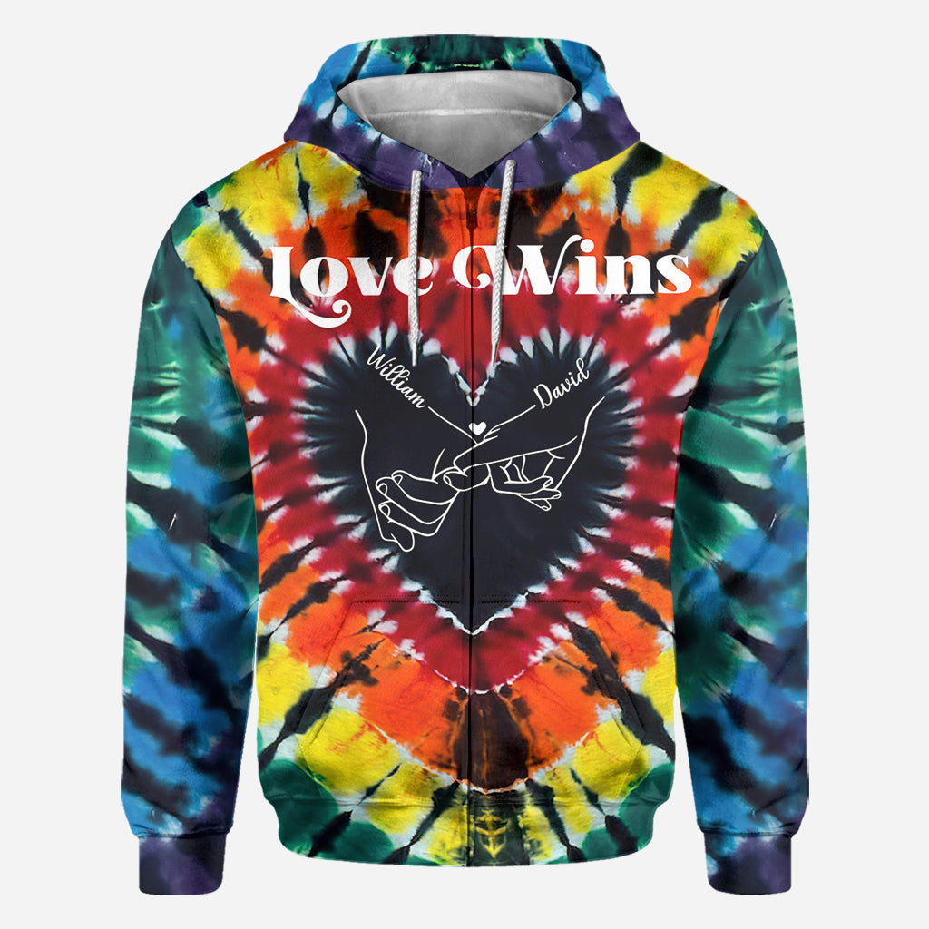 Liebe siegt – Personalisiertes LGBT-Unterstützungs-Shirt