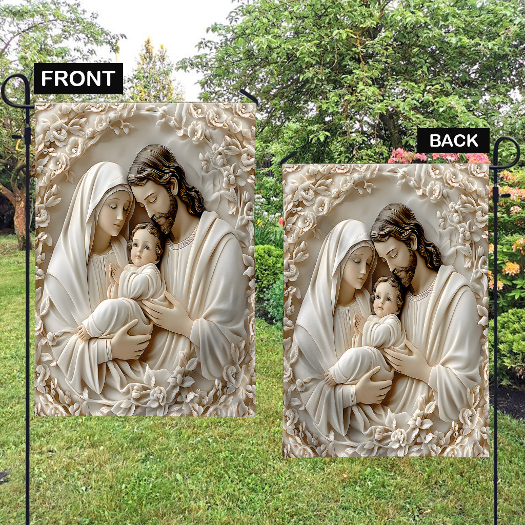 The Holy Family - Christian Garden Flag