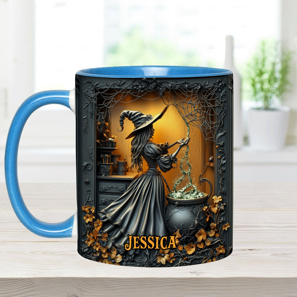 Beautiful Witch - Personalized Witch Accent Mug