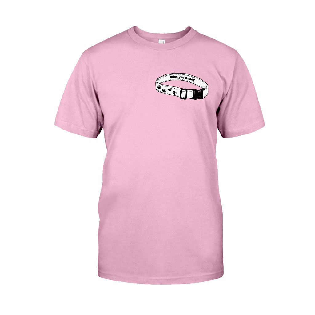 Collier « Tu me manques » - T-shirt et sweat à capuche personnalisés pour chien