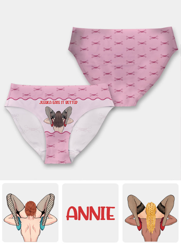 Ma fille le mange mieux - Culottes personnalisées pour femmes LGBT