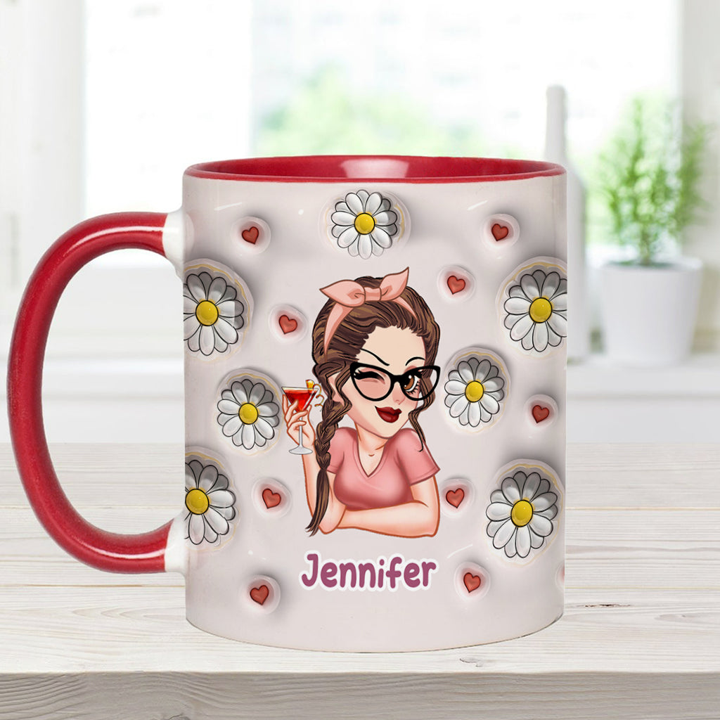 Doing My Best - Personalized Accent Mug