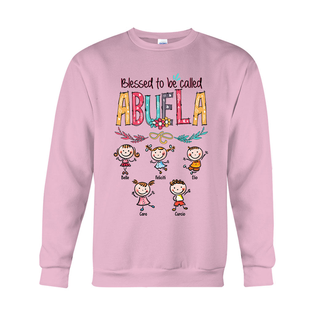 Dios Me Regaló Dos Títulos - Personalized Grandma T-shirt And Hoodie