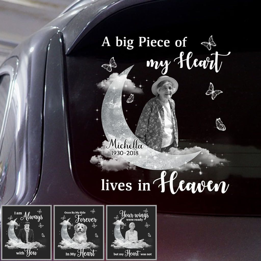 We Miss You - Personalized Memorial Decal Full