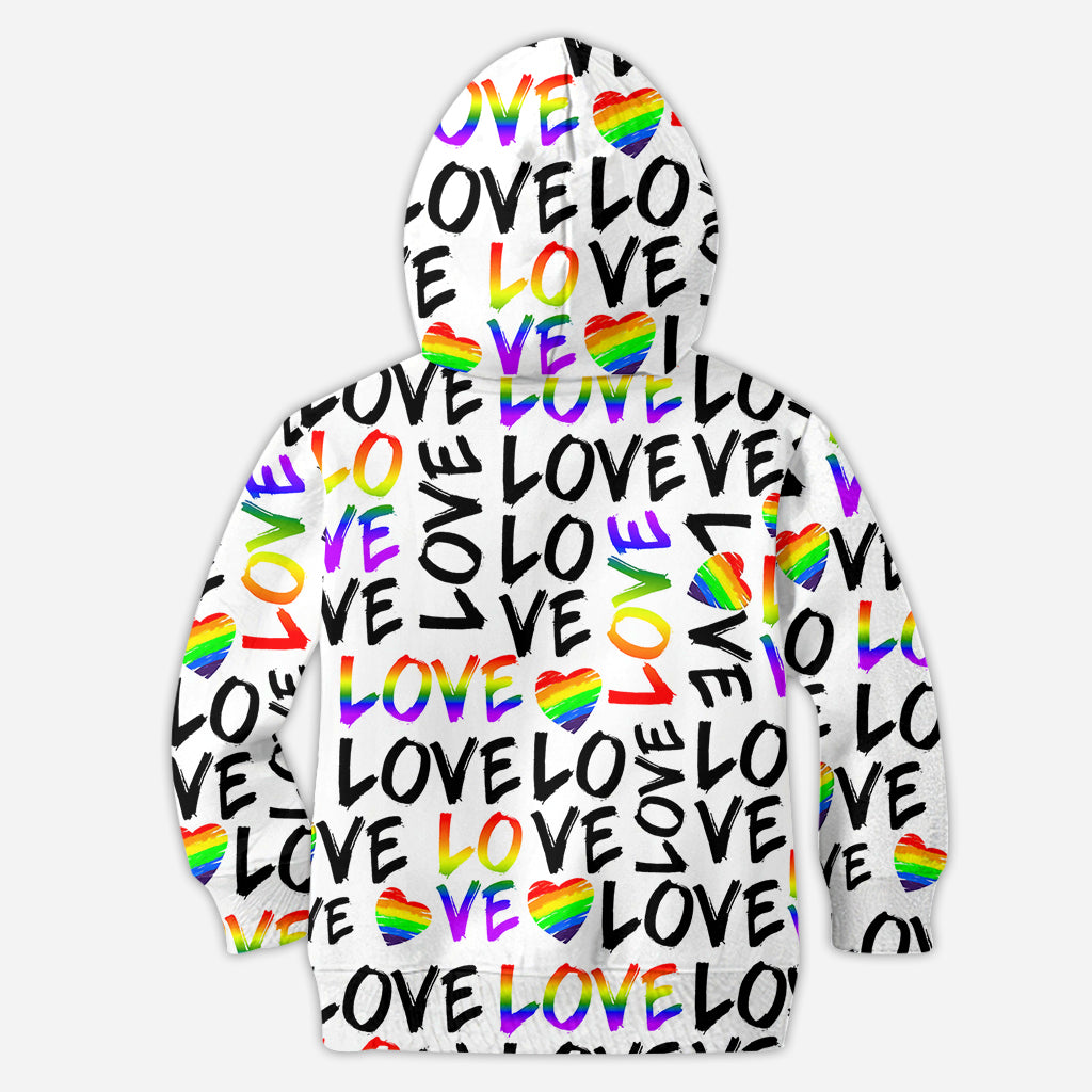 Love is Love - Personalized LGBT Support All Over Shirt