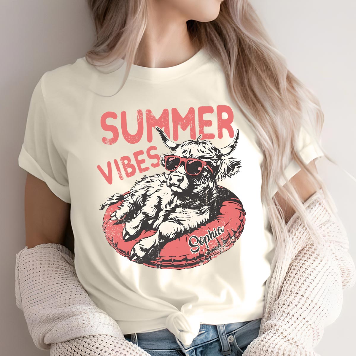Sommerfeeling – Personalisiertes T-Shirt und Hoodie