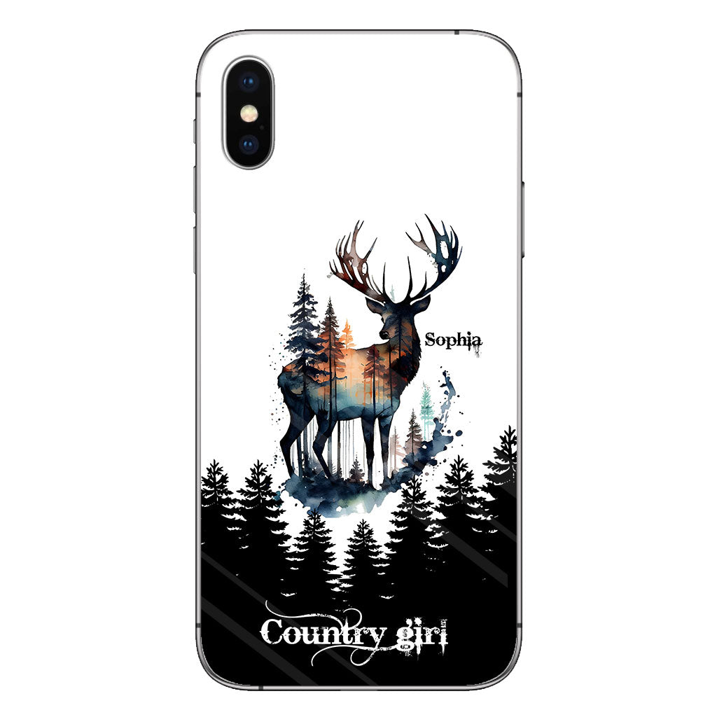 Country Girl - Personalized Hunting Phone Case