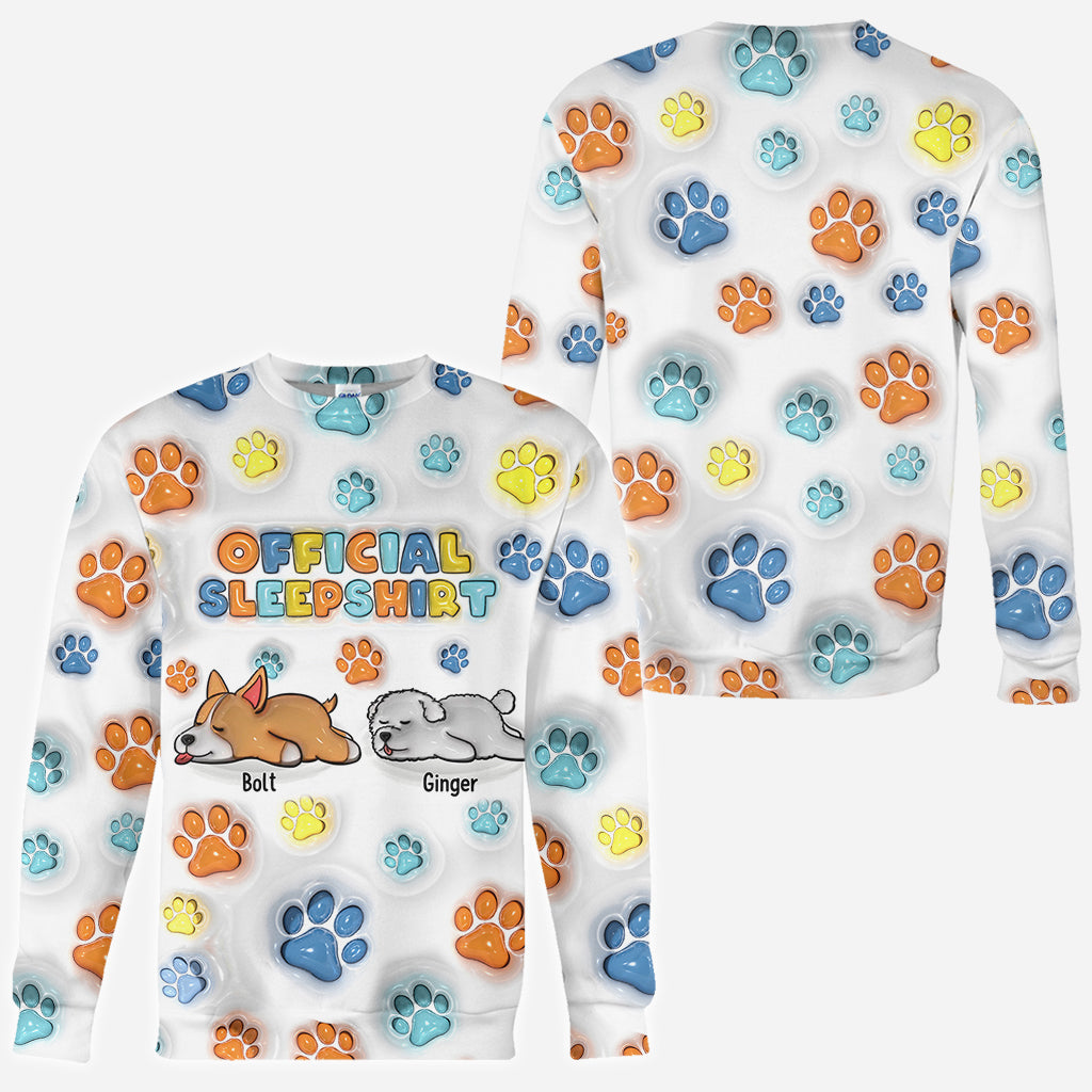 Official Sleepshirt - Personalized Dog All Over Shirt