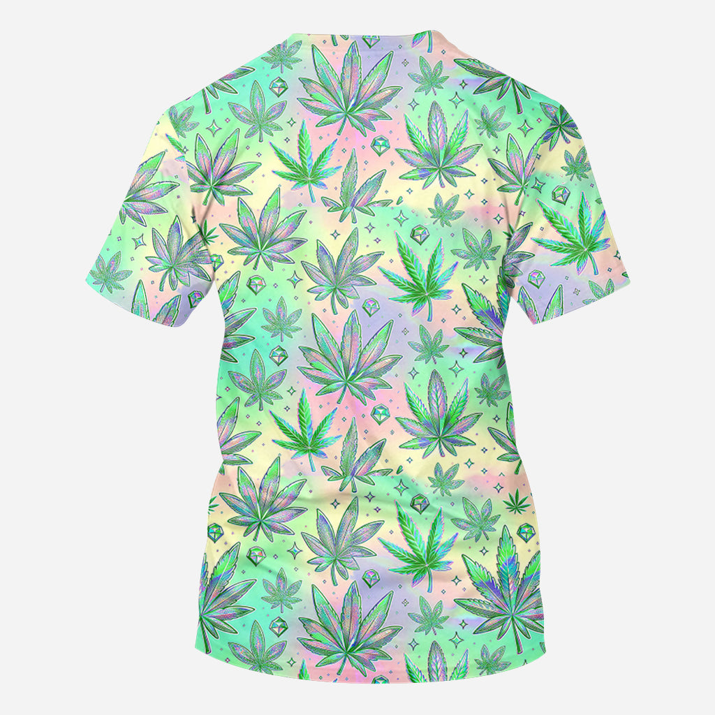 Mommy's Little Buds Dopest Mom Ever - Personalized Weed All Over Shirt