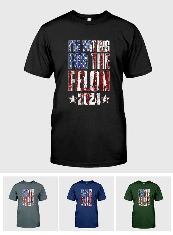 T-shirt « Je vote pour la féminité », T-shirt américain 2024, T-shirt humoristique pour la fête de l'indépendance