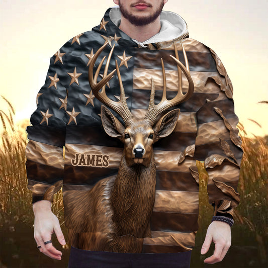 T-shirt personnalisé « La chasse, c'est la passion »