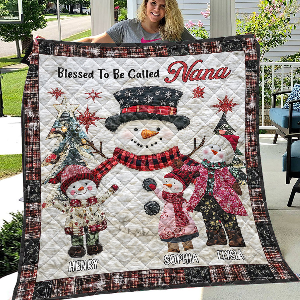 Nana Grandma Gigi - Personalisierte Oma-Steppdecke