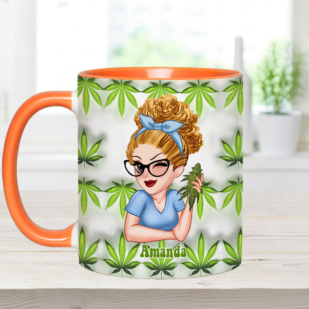 Pretty Little Pothead - Personalized Weed Accent Mug