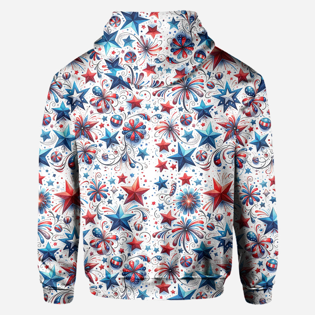 American Grandma - Personalized Grandma All Over Shirt