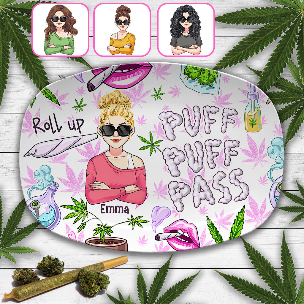 The Drink Has Weed - Personalized Weed Plate