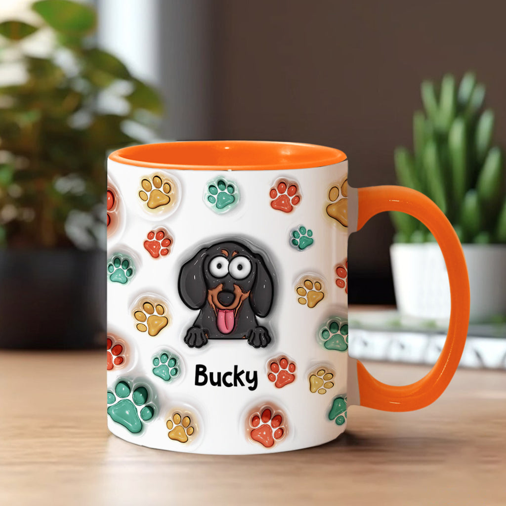 Meilleure maman de chien au monde - Mug personnalisé avec motif chien