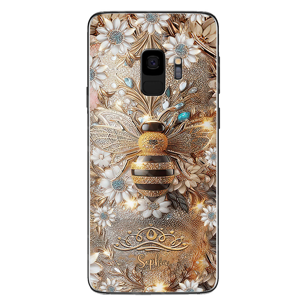 Queen Bee - Personalized Bee Clear Phone Case