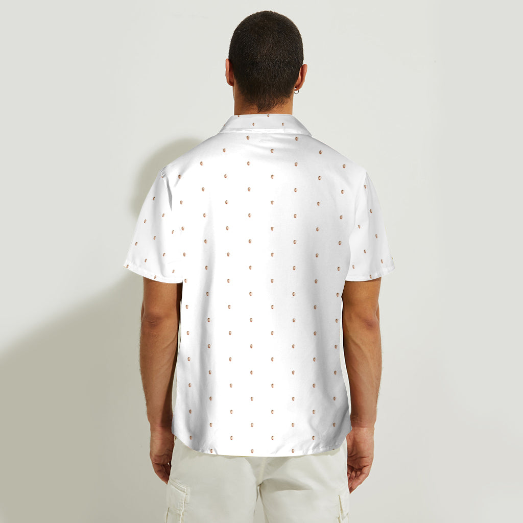 Custom Hawaiian Shirt With Faces - Personalized Father Hawaiian Shirt