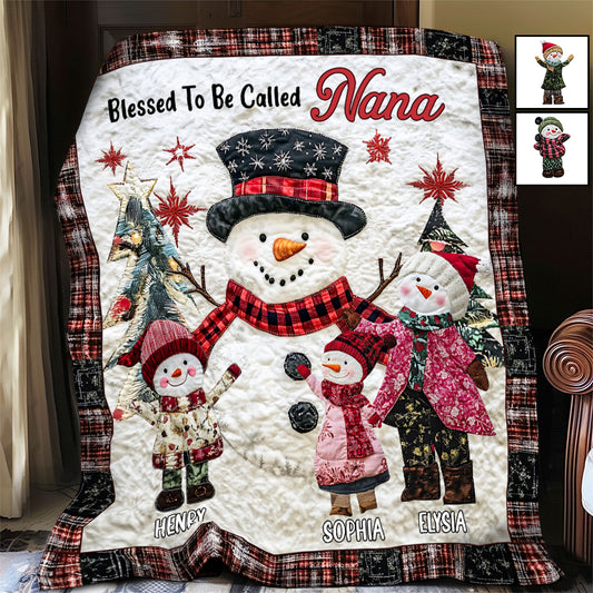Nana Grandma Gigi - Personalisierte Oma-Steppdecke