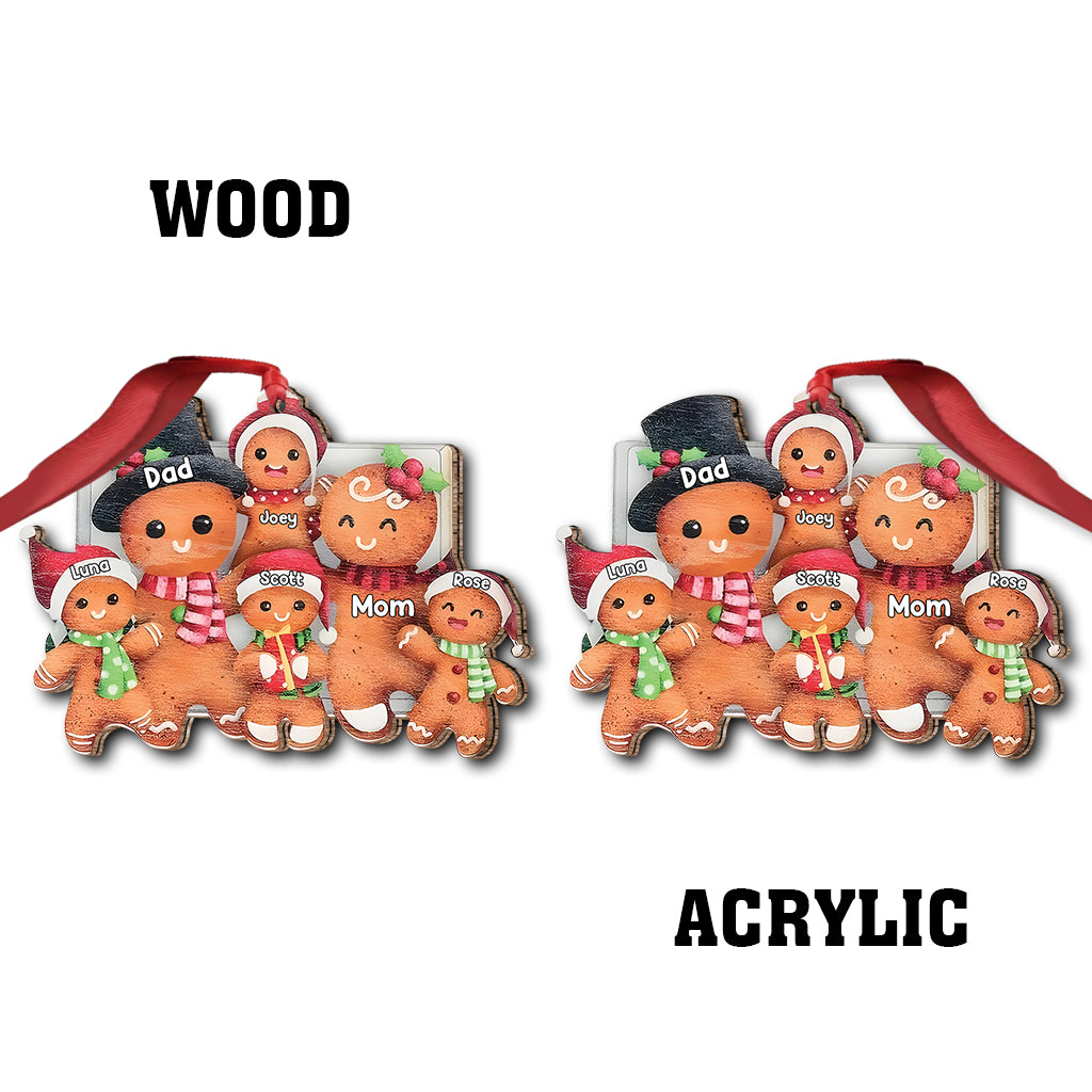 Joyeux Noël - Ornement familial personnalisé