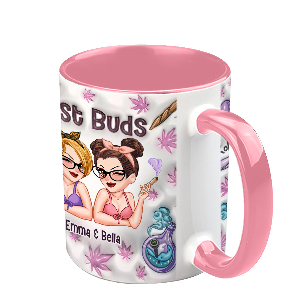 Puzz Puzz Pass - Personalized Weed Accent Mug