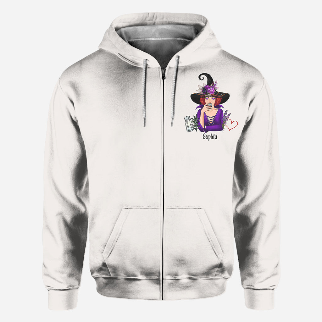 Practical Magic Salt Rosemary Lavender Love - Personalized Witch All Over Shirt