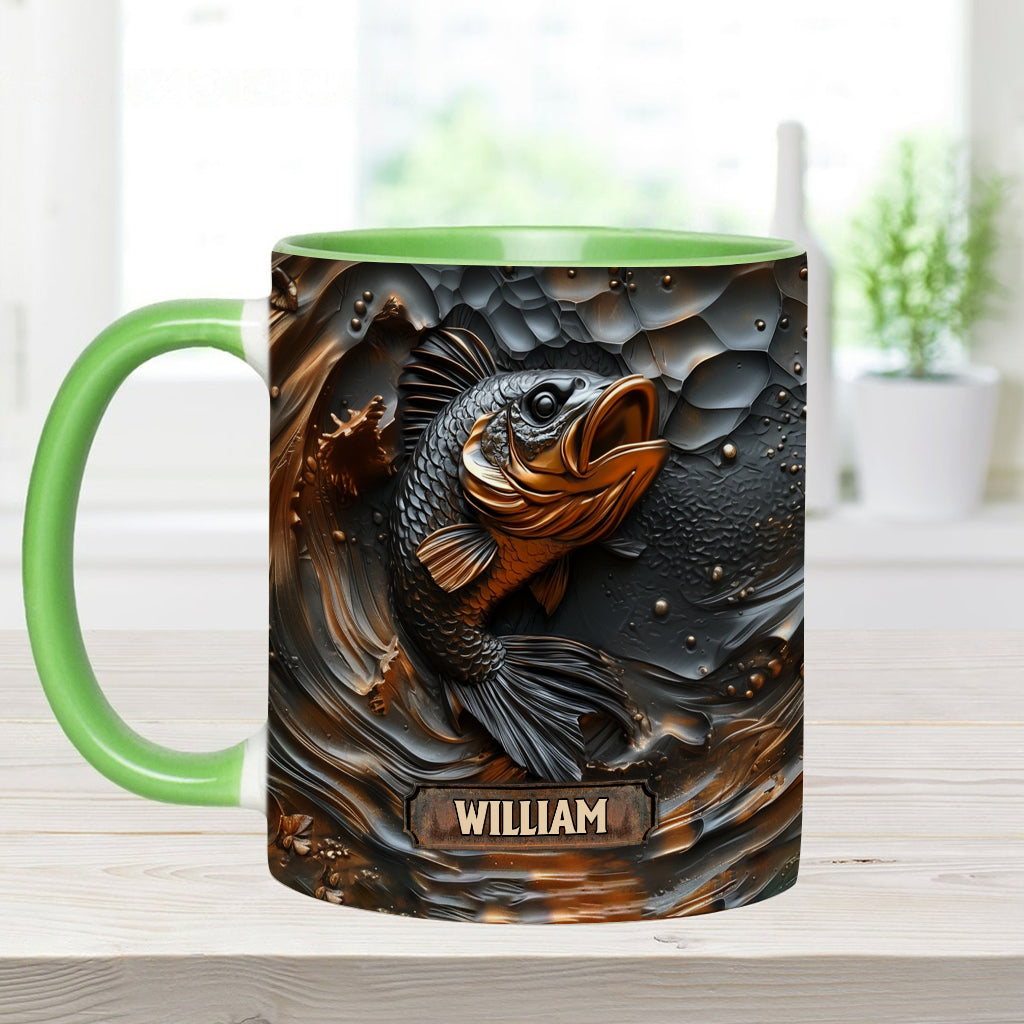 Mug personnalisé pour les passionnés de pêche -