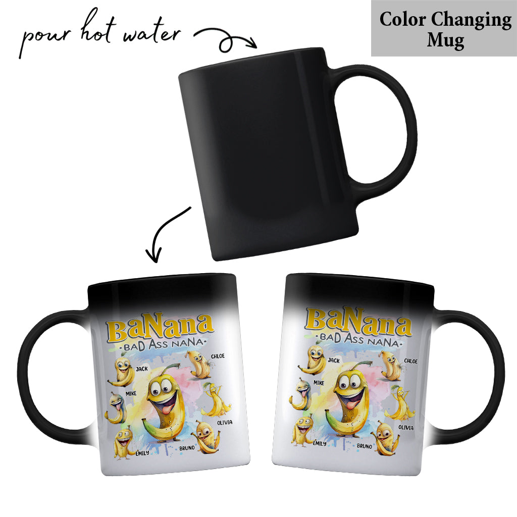 Bananen-Oma – Personalisierte Oma-Tasse