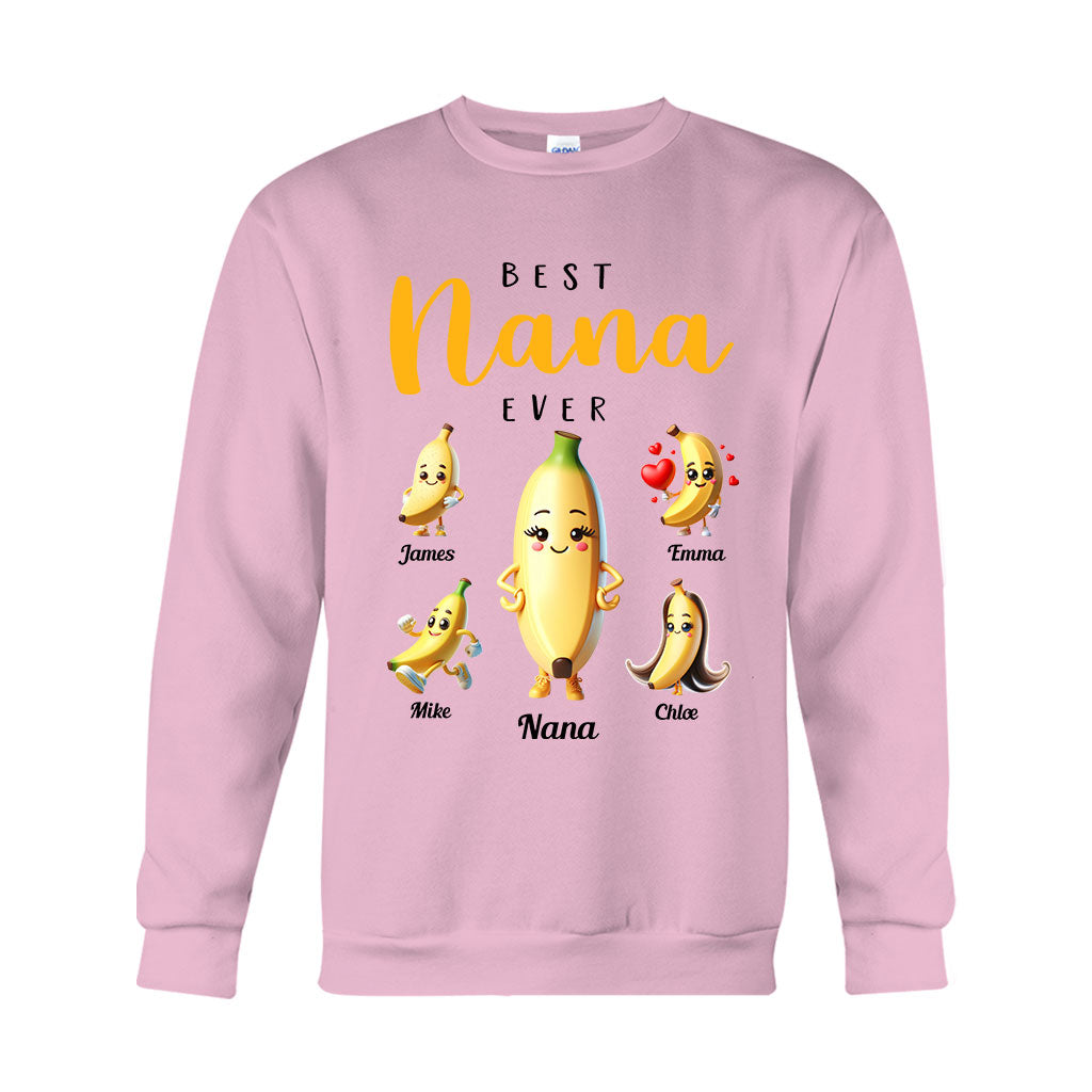 You Are The Best Nana - Personalized Grandma T-shirt And Hoodie