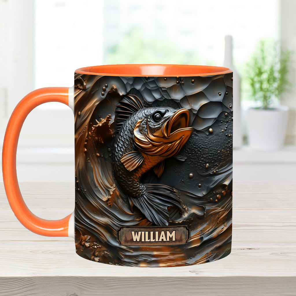 Mug personnalisé pour les passionnés de pêche -