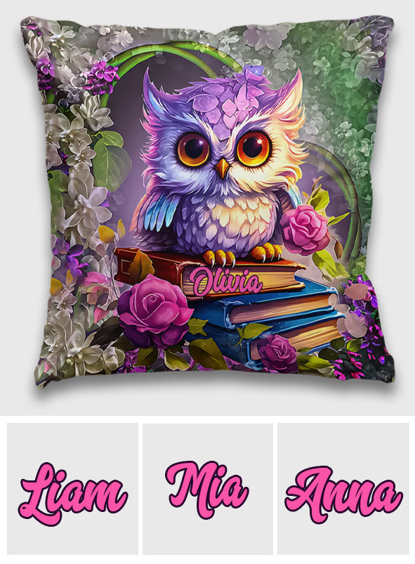 Just One More Chapter - Personalized Book Throw Pillow