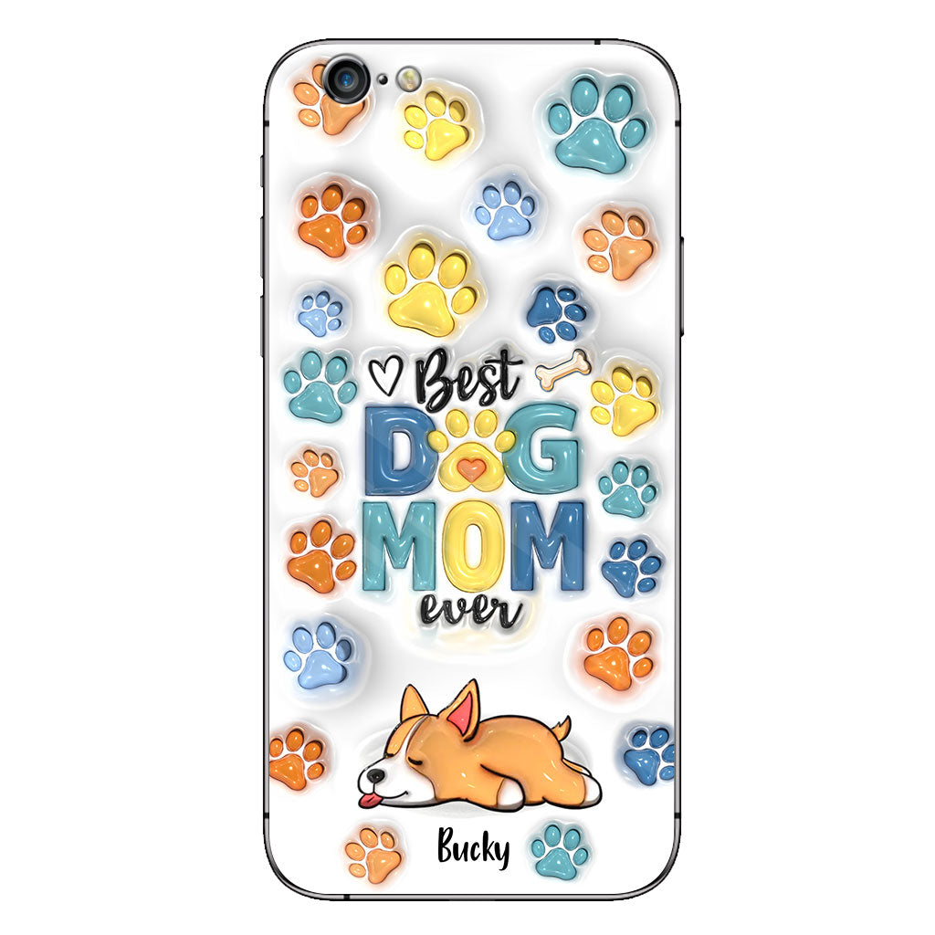 Best Dog Dad/ Mom Ever - Personalized Dog Phone Case
