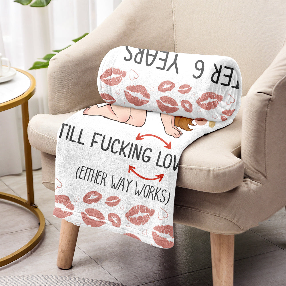 After Years Still Love You - Personalized Couple Blanket